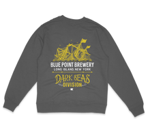 Load image into Gallery viewer, Blue Point x Dark Seas Grey Crewneck
