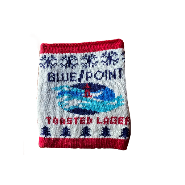 Blue Point Sweater Koozie