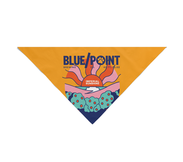 Blue Point Sunshine Dog Bandana